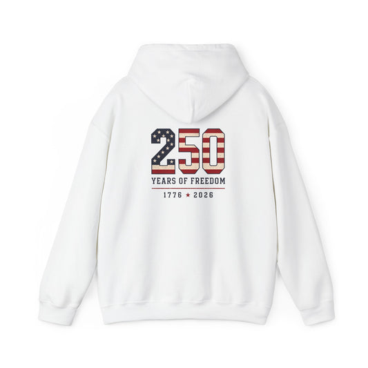 250 Flag Hoodie - Back Print