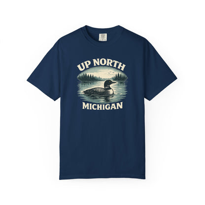 Loon Up North Michigan T-Shirt - Heavyweight Comfort Colors