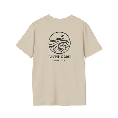 Gichi-Gami Great Sea T-Shirt - Back Print
