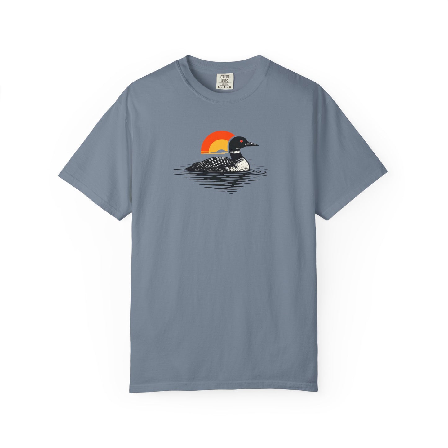 Loon at Sunset T-Shirt - Heavyweight Comfort Colors