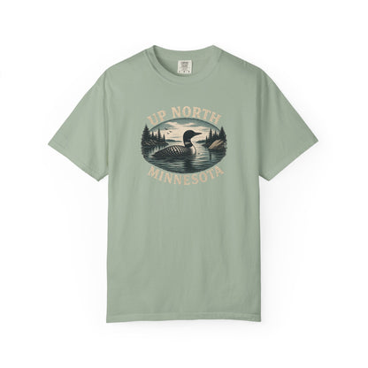 Loon Up North Minnesota T-Shirt - Heavyweight Comfort Colors