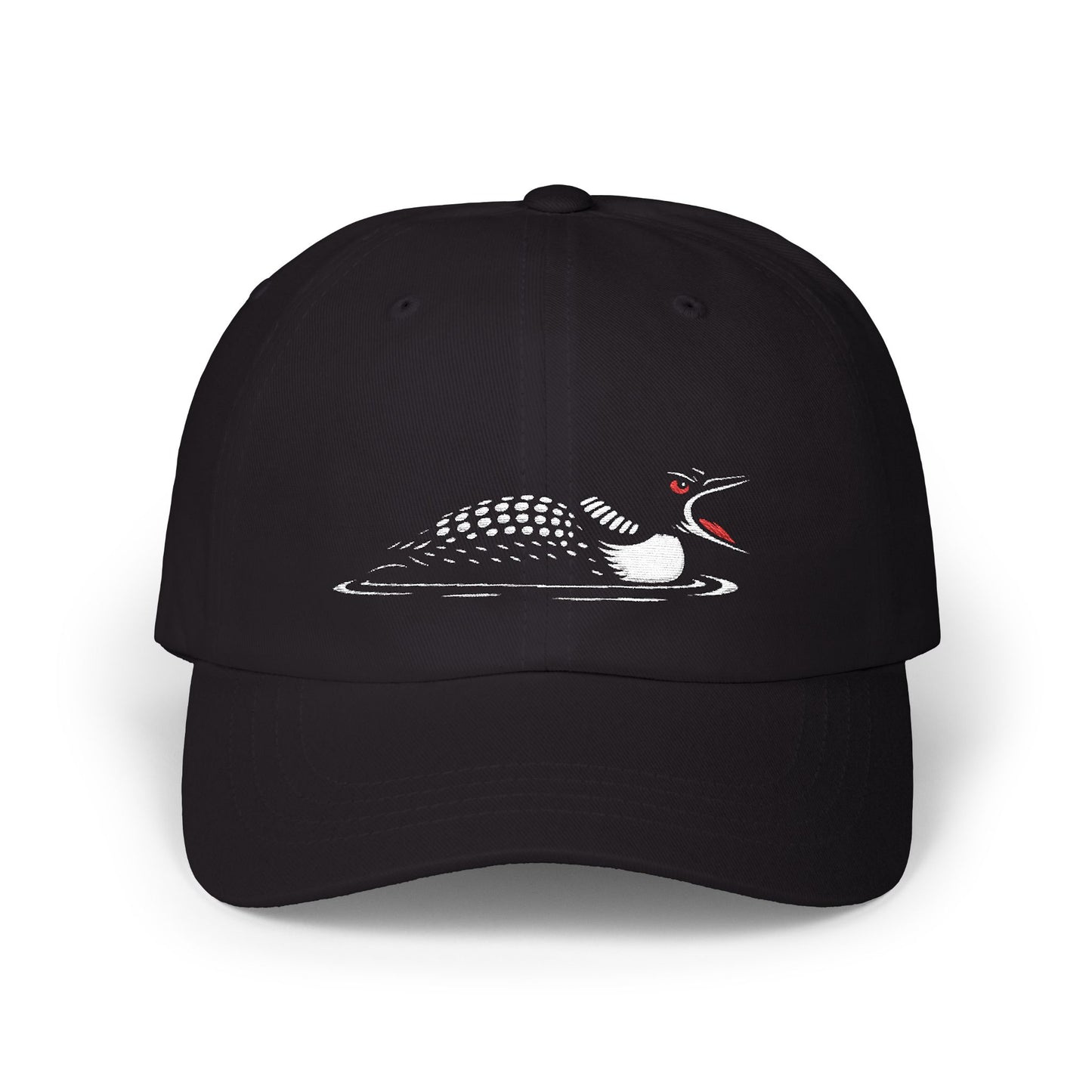 Angry Loon Embroidered Dad Cap