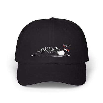 Angry Loon Embroidered Dad Cap