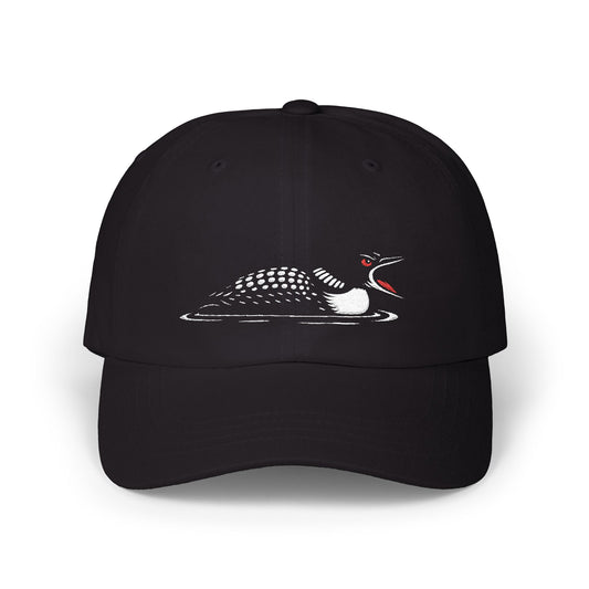 Angry Loon Embroidered Dad Cap