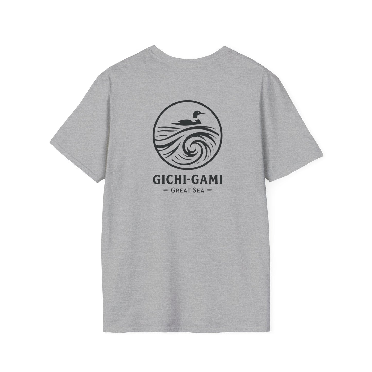 Gichi-Gami Great Sea T-Shirt - Back Print