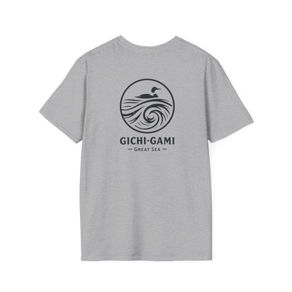 Gichi-Gami Great Sea T-Shirt - Back Print