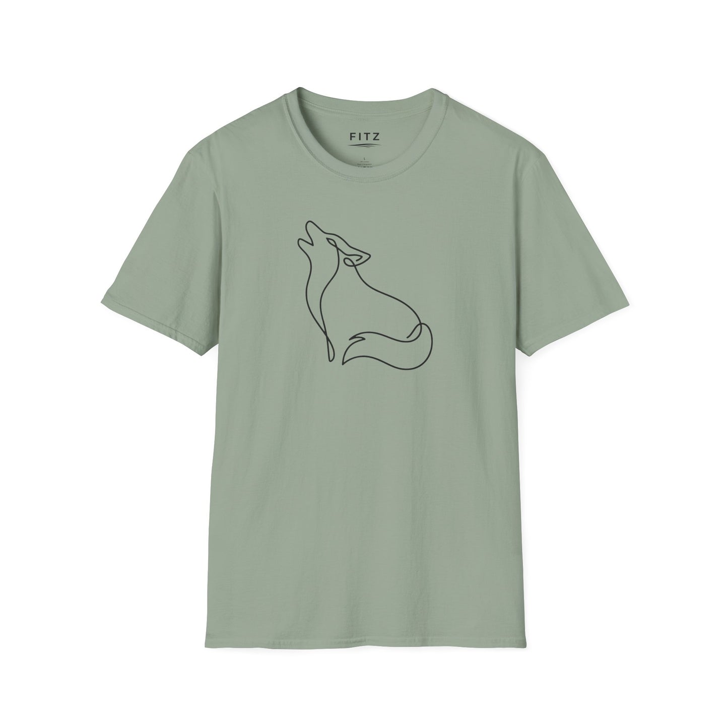 Wolf One Line T-Shirt