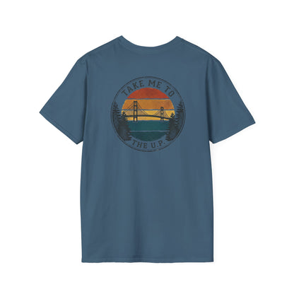 Take Me to the U.P. Sunset T-Shirt - Back Print