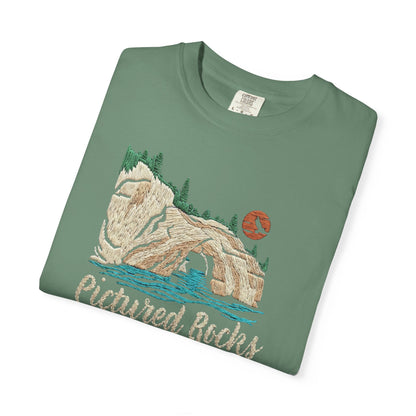 Pictured Rocks Lover's Leap T-Shirt - Heavyweight Comfort Colors