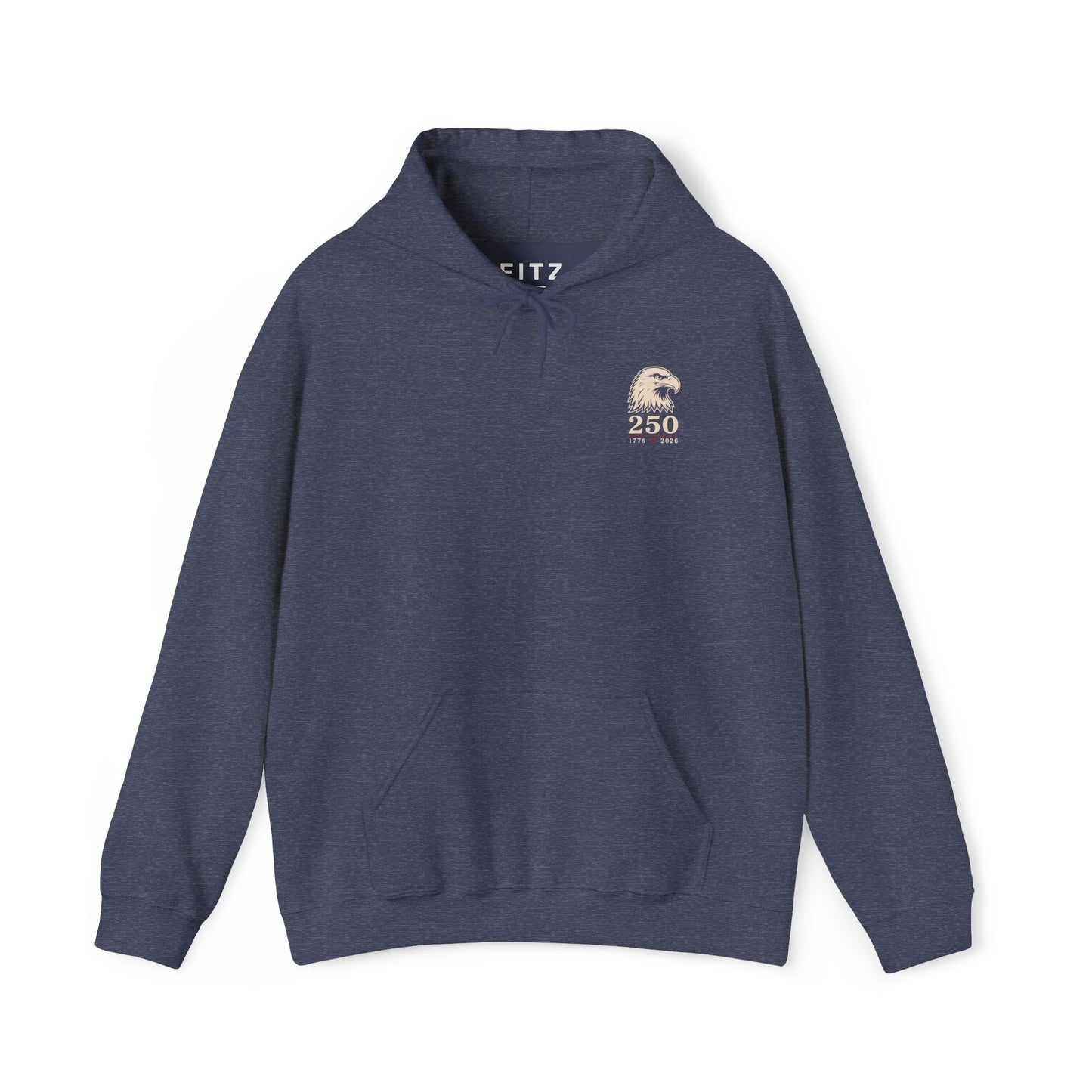 Eagle Flag Hoodie - Back Print