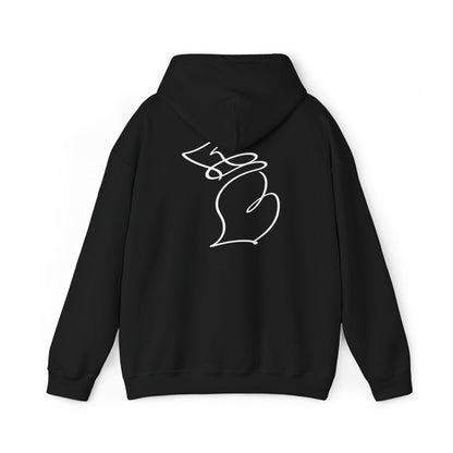 Michigan One Line Hoodie - Back Print