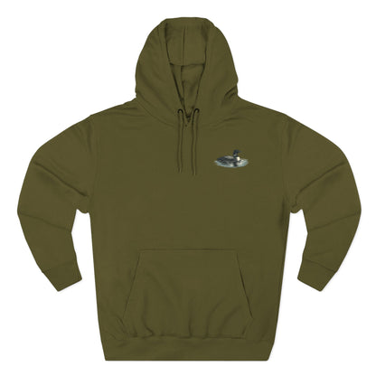 Loon Up North Michigan Hoodie - Back Print