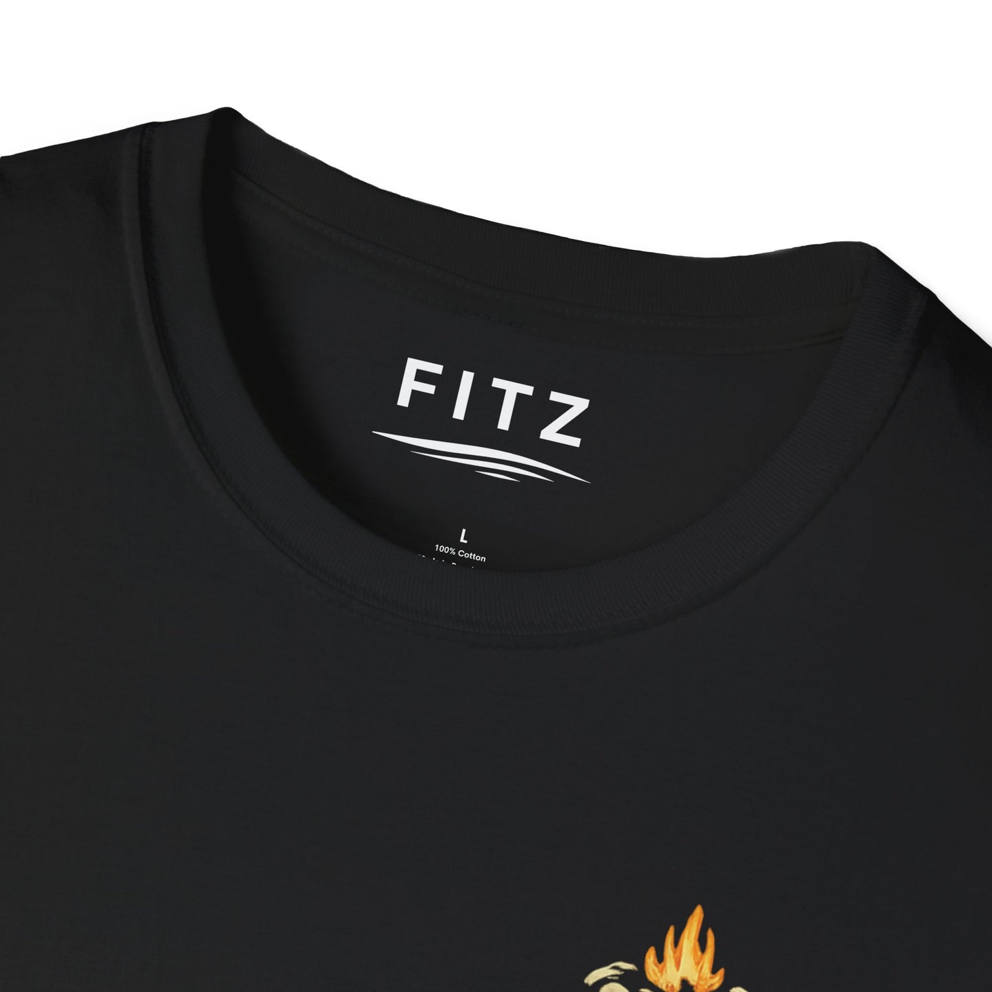 Upper Peninsula Campfire T-Shirt - Back Print