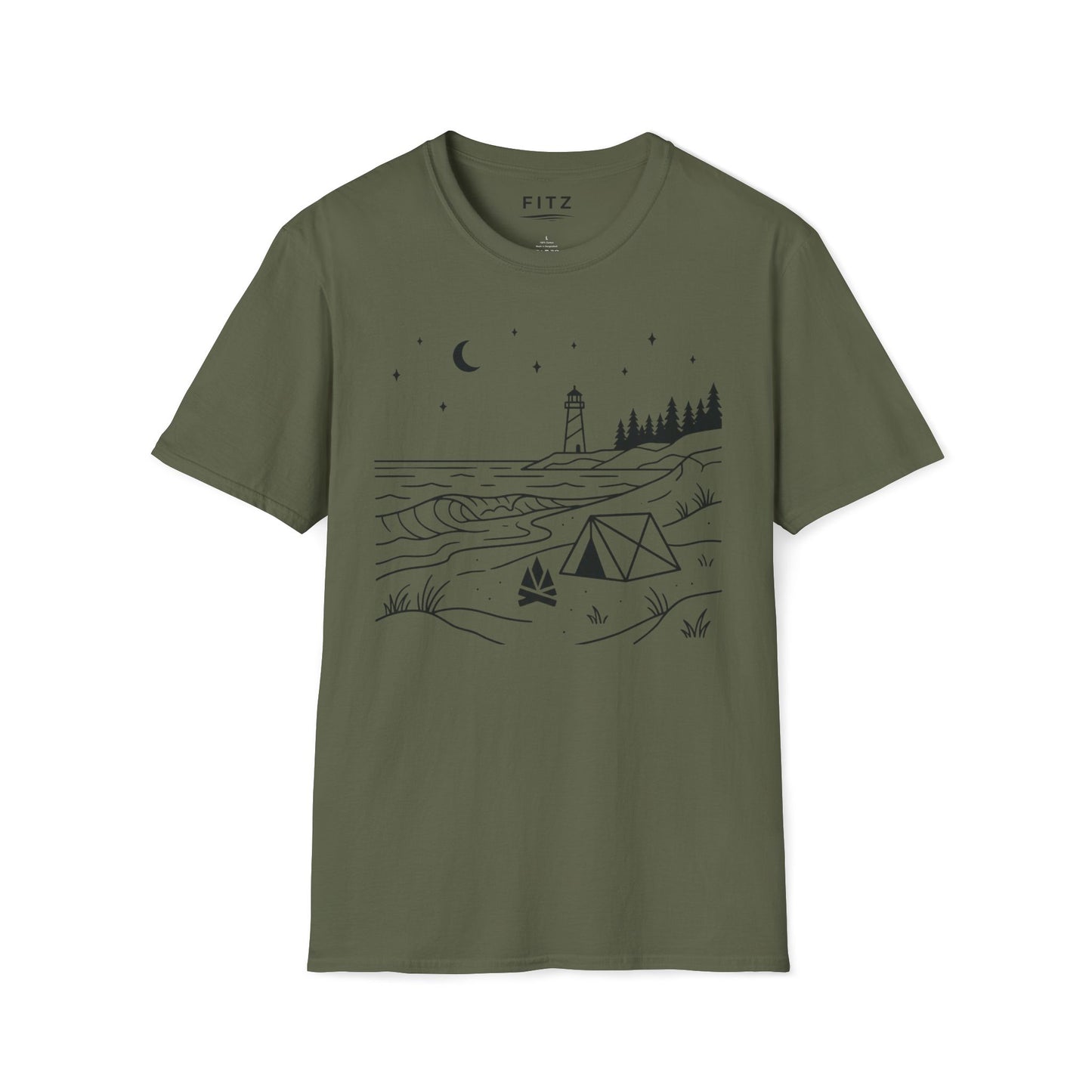Beach Camping T-Shirt
