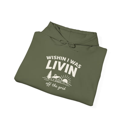 Wishin I Was LIVIN Hoodie