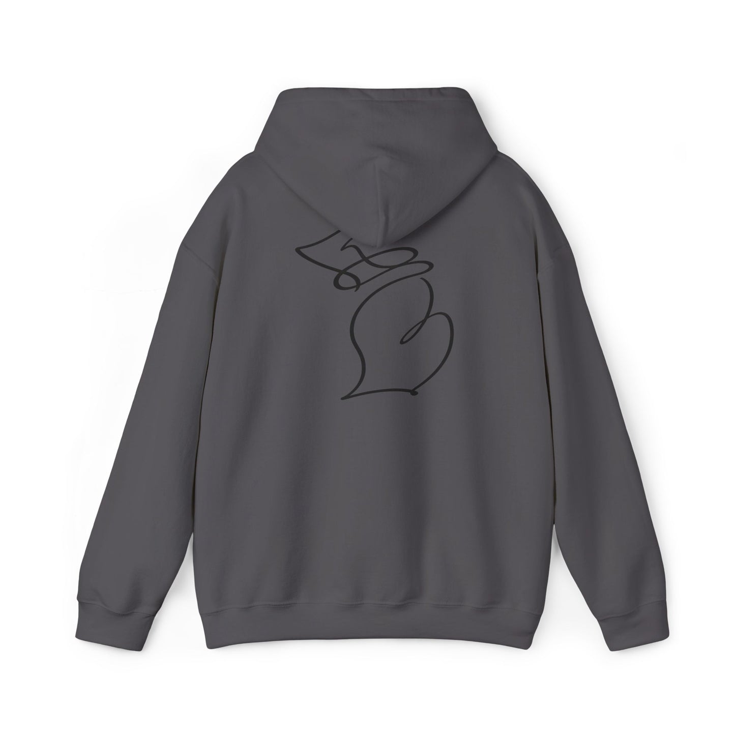 Michigan One Line Hoodie - Back Print