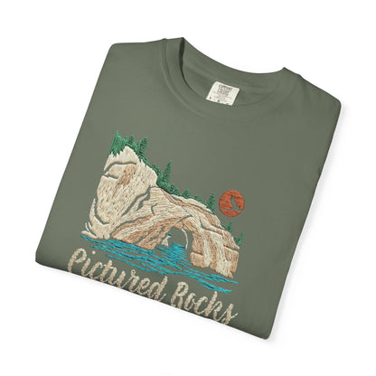 Pictured Rocks Lover's Leap T-Shirt - Heavyweight Comfort Colors