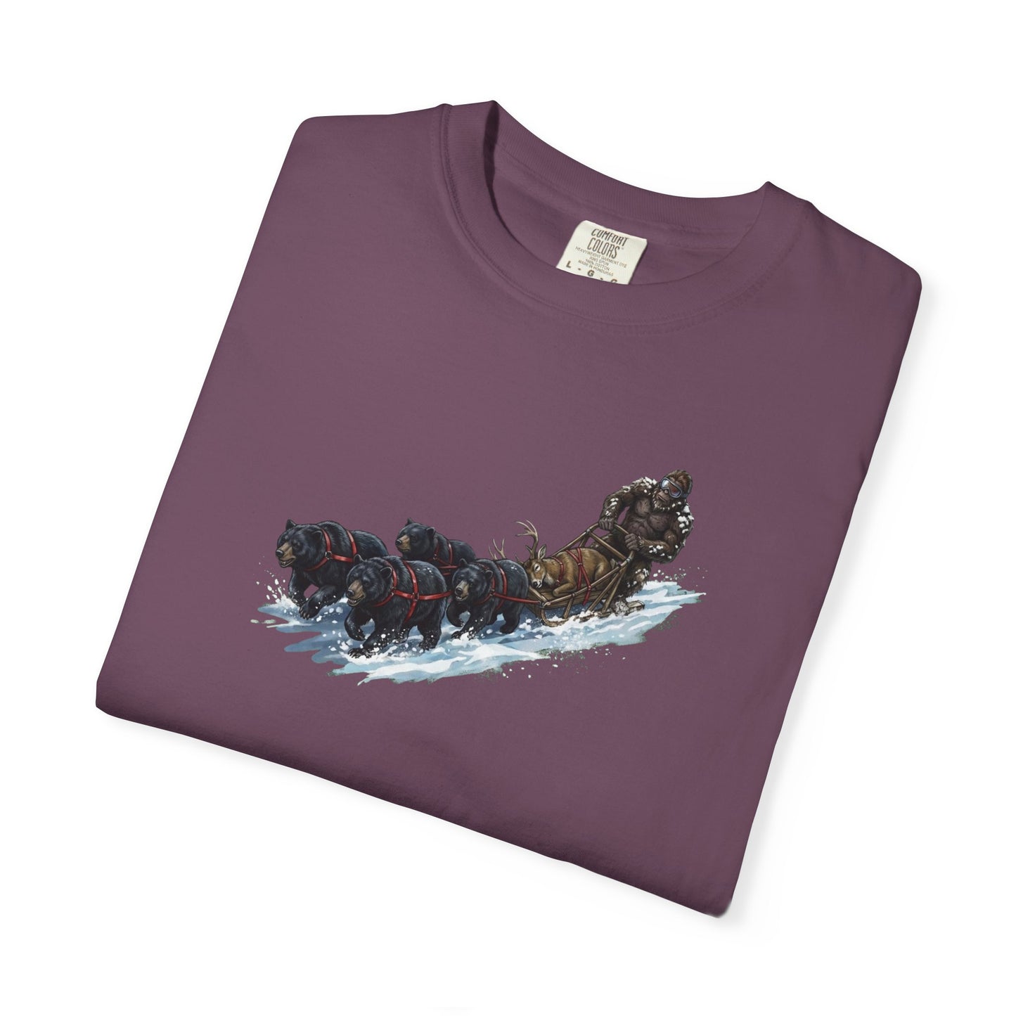 Winter Run T-Shirt - Heavyweight Comfort Colors