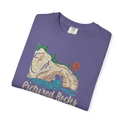 Pictured Rocks Lover's Leap T-Shirt - Heavyweight Comfort Colors