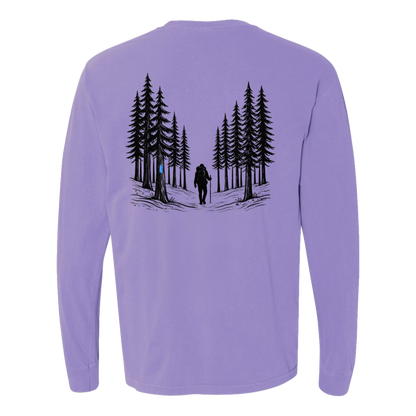 NCT - Find Your North Long Sleeve T-Shirt Back Print - Comfort Colors