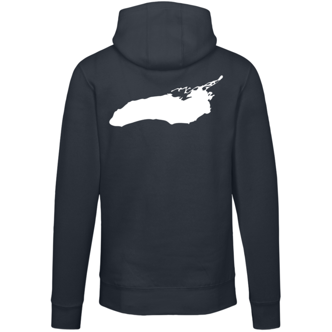 Lake Ontario Hoodie Back Print