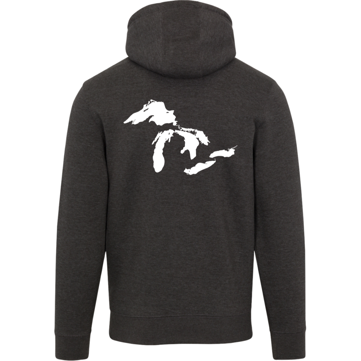 Great Lakes Hoodie Back Print
