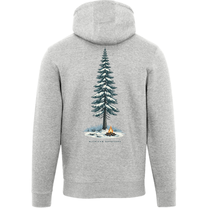 Michigan Outdoors Hoodie Back Print