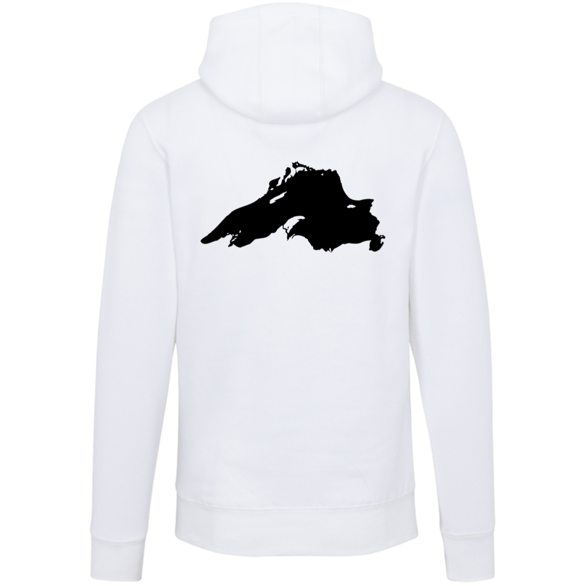 Lake Superior Hoodie Back Print