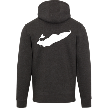 Lake Erie Hoodie Back Print