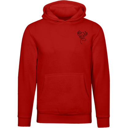 Buck One-Line Hoodie Back Print
