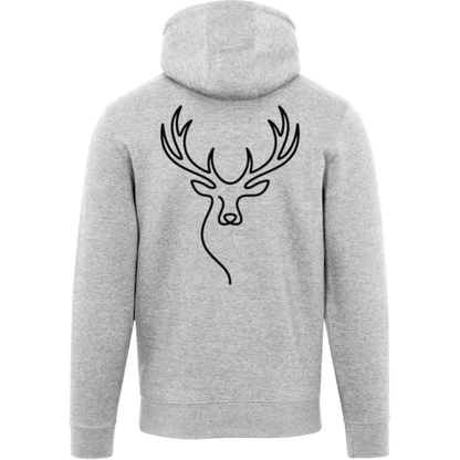 Elk One-Line Hoodie Back Print