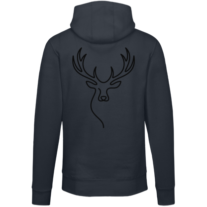 Elk One-Line Hoodie Back Print
