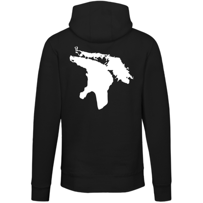 Lake Huron Hoodie Back Print