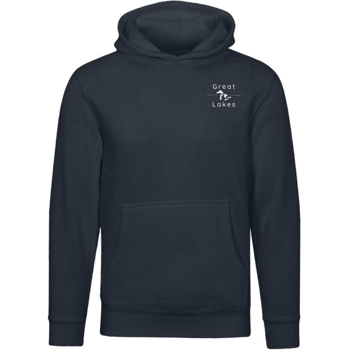 Great Lakes Hoodie Back Print