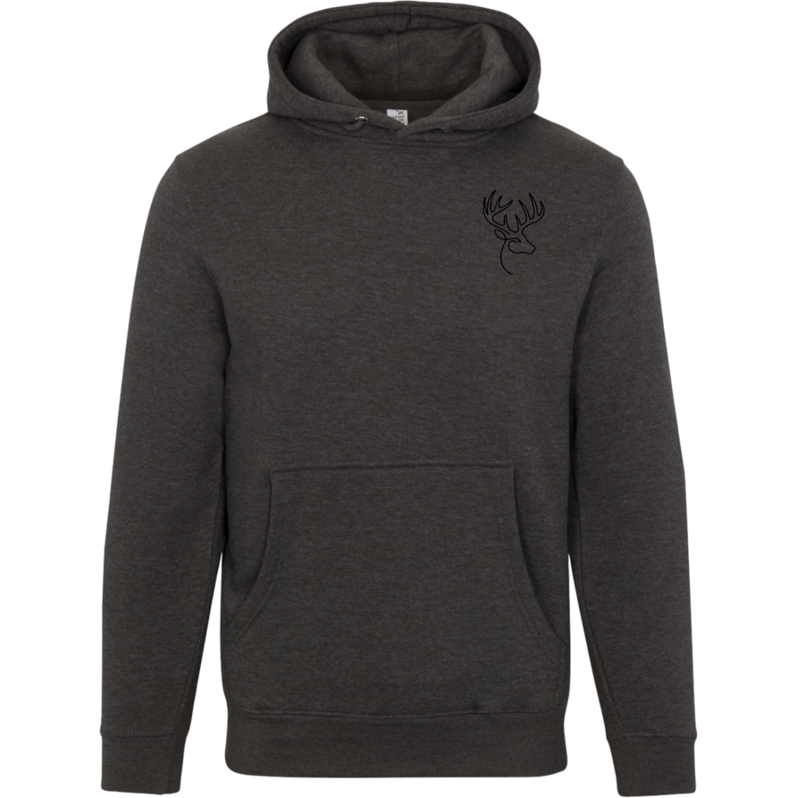 Buck One-Line Hoodie Back Print