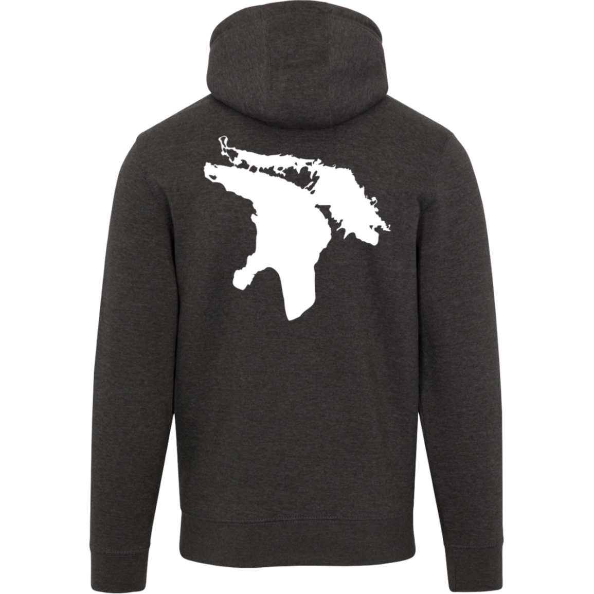 Lake Huron Hoodie Back Print