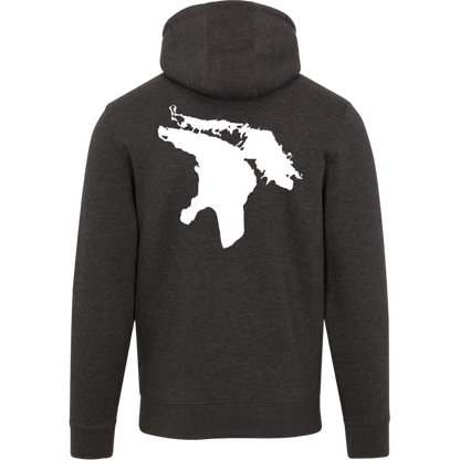 Lake Huron Hoodie Back Print