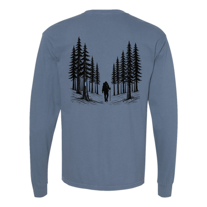 NCT - Find Your North Long Sleeve T-Shirt Back Print - Comfort Colors