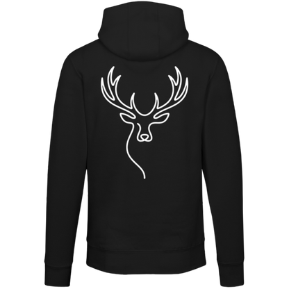 Elk One-Line Hoodie Back Print
