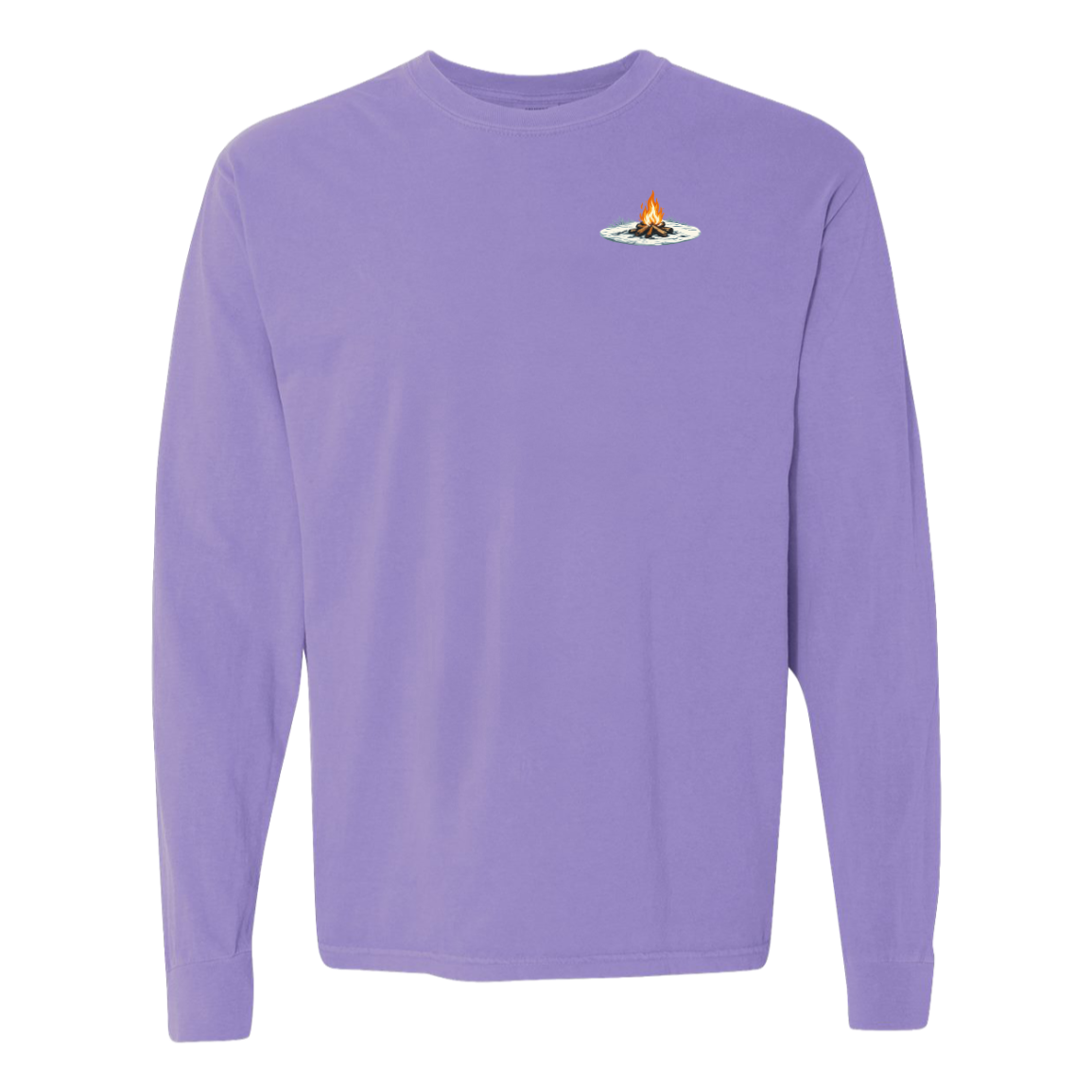 Michigan Outdoors Long Sleeve T-Shirt Back Print - Comfort Colors