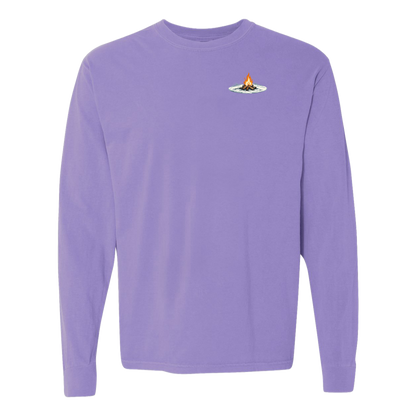 Michigan Outdoors Long Sleeve T-Shirt Back Print - Comfort Colors