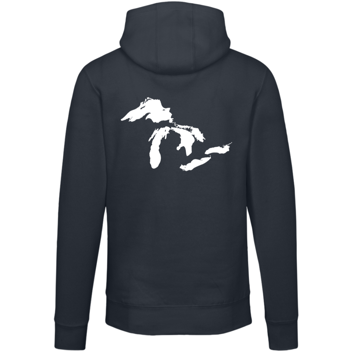 Great Lakes Hoodie Back Print