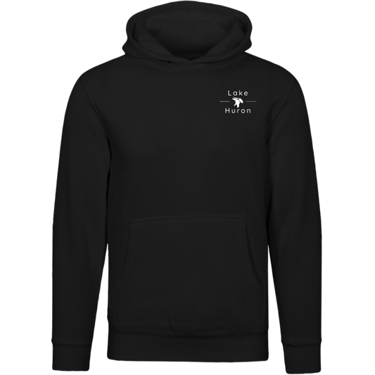 Lake Huron Hoodie Back Print