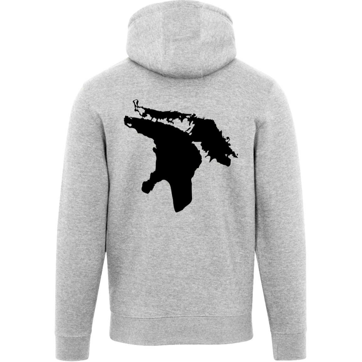 Lake Huron Hoodie Back Print