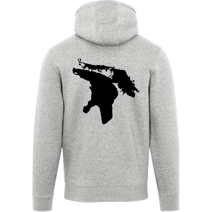 Lake Huron Hoodie Back Print