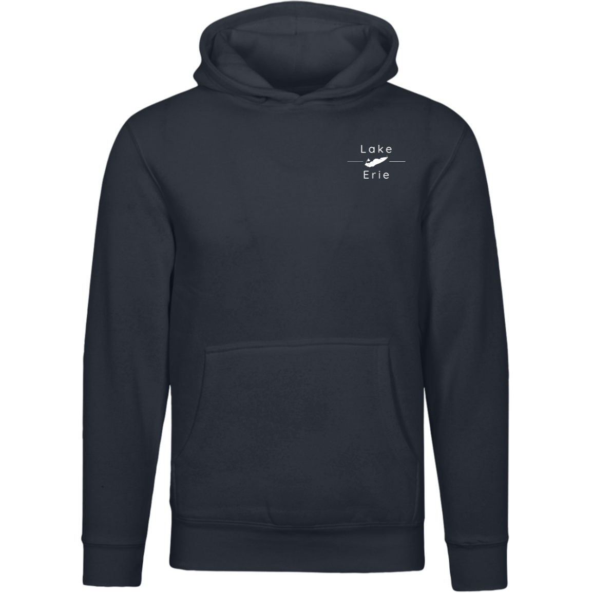 Lake Erie Hoodie Back Print