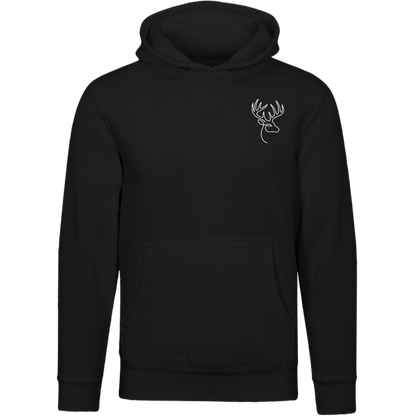 Buck One-Line Hoodie Back Print