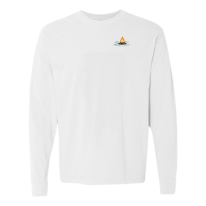 Michigan Outdoors Long Sleeve T-Shirt Back Print - Comfort Colors
