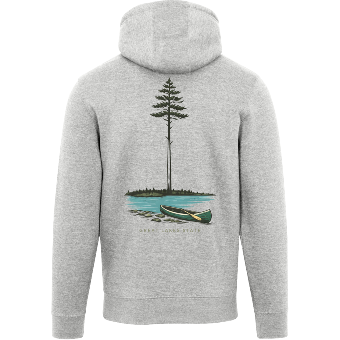 Great Lakes State Hoodie Back Print