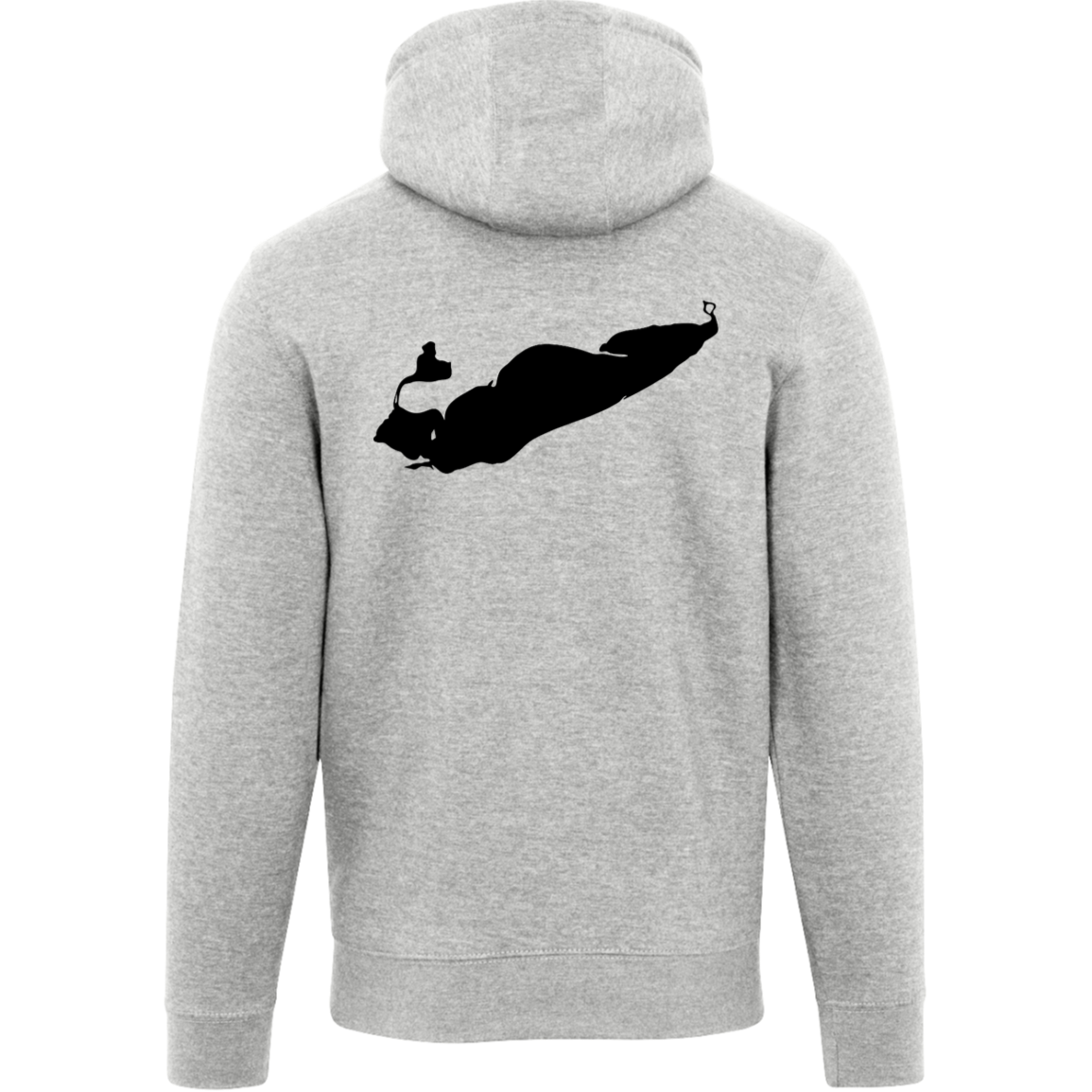 Lake Erie Hoodie Back Print